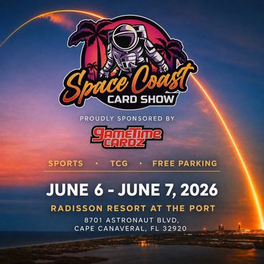 Space Coast Card Show Melbourne Cocoa Beach TCG Cape Canaveral Orlando Palm Bay MVP pokemon