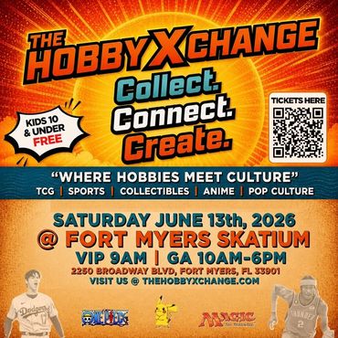The Hobby Xchange Exchange TCG Pokemon sportscards Fort Myers Cape Coral Naples One Piece Collect