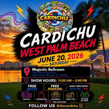 WPB West Palm Beach Lake Worth Greenacres Polish Club Majestic Ballroom Boynton Beach TCG Pokémon 