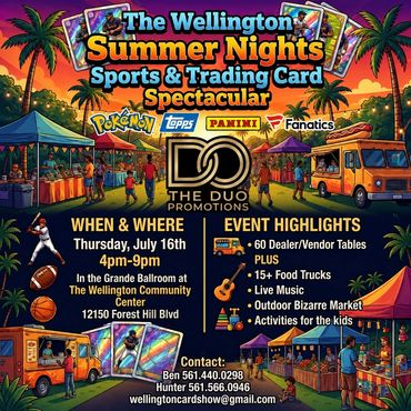Wellington West Palm Beach Lake Worth Greenacres Polish Club Summer card show community center