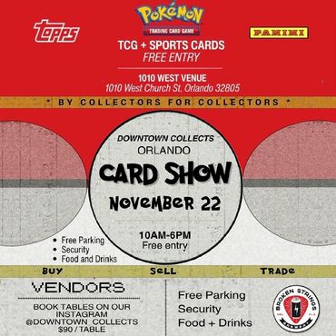 Orlando Downtown Collects Space Coast Midflorida Card Expo Florida Tamps Jacksonville 