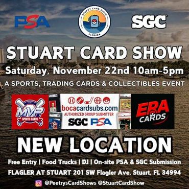 Peetry Stuart Card Show Flagler TCG