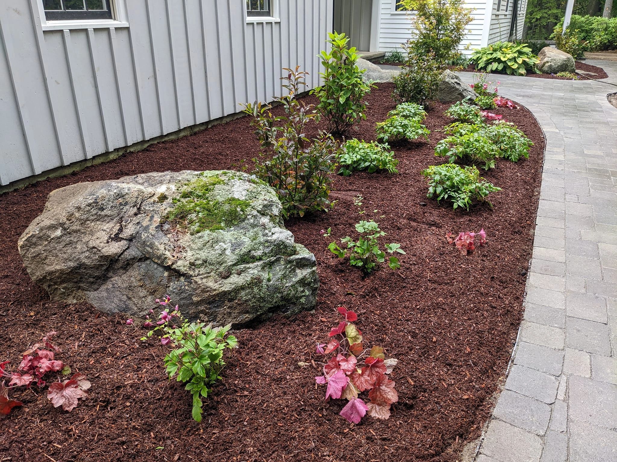 Lush residential garden design and installation