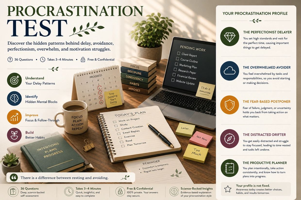 DYNAMIC NEURO ACADEMY (DNA) Free Procrastination test