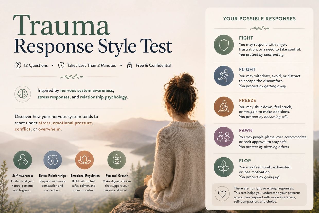Dynamic neuro academy trauma response style free test