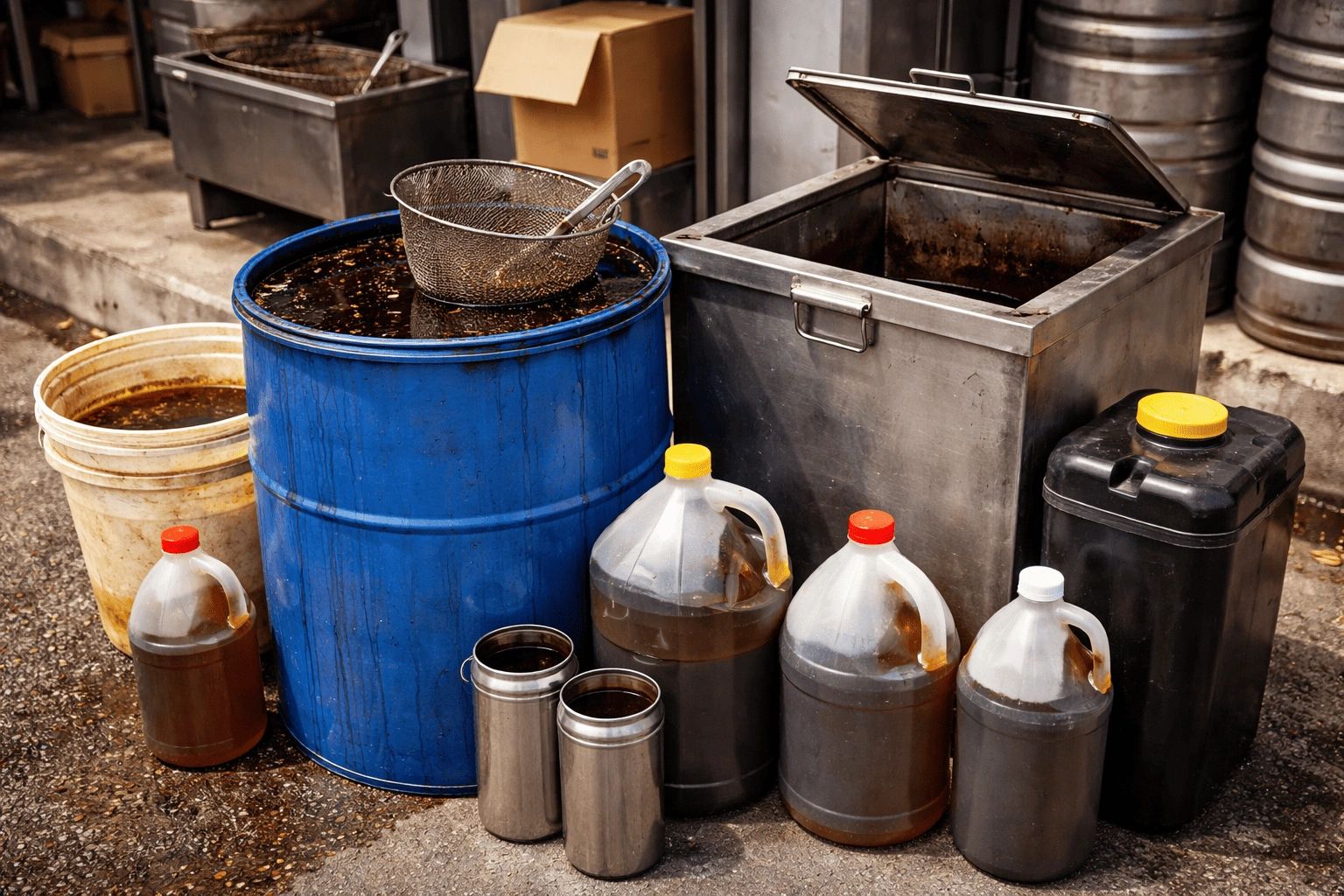 Used Cooking Oil Containers: Sizes, Types, And Setup Tips