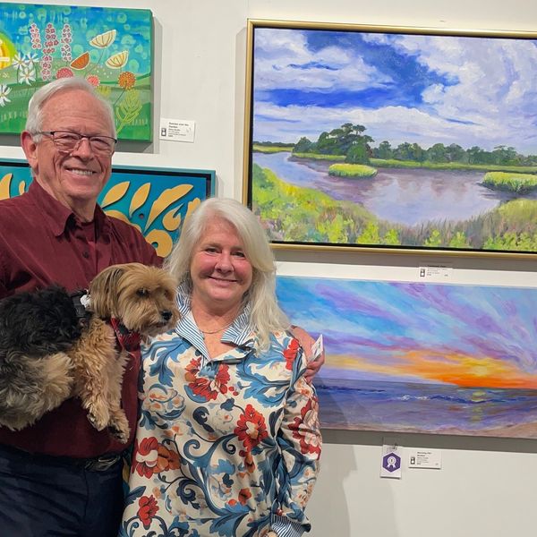 "Morning has broken" was awarded a First Place Ribbon in the William H Miller Gallery and their Simp