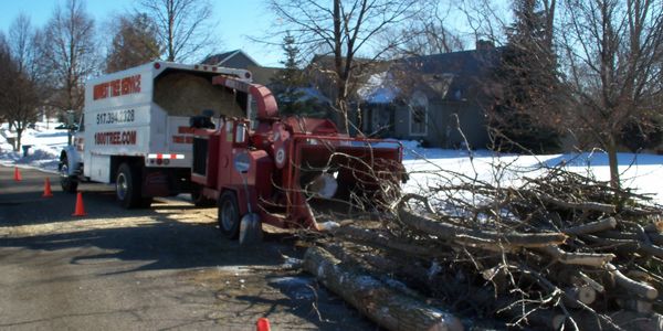 Wood chipper.