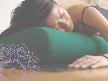 Restorative Yoga seeks to achieve physical, mental, and emotional relaxation with the aid of props.