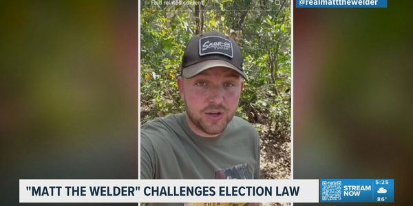Matt The Welder Challenges election law. Save act. Name change. Welders law