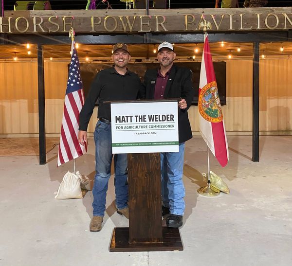 Matt The Welder Matt Taylor commissioner of agriculture Florida 2026