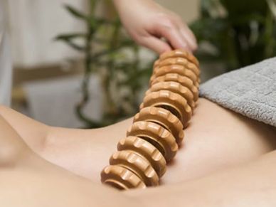 MADEROTERAPIA en una mujer