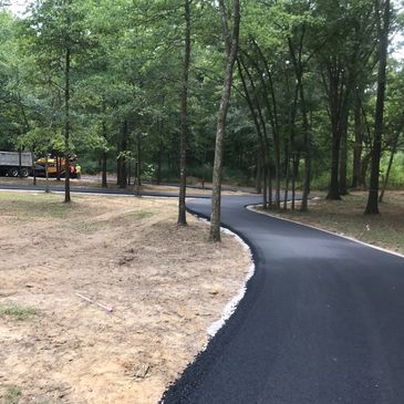 Construction of a walking track for the City of Byhalia, MS