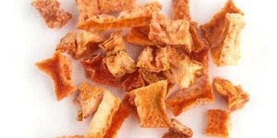 organic orange peel for tea mix