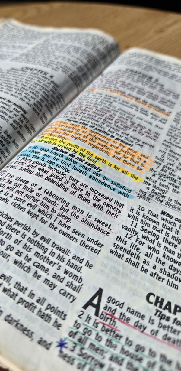 bible closeup