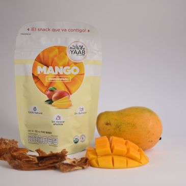 mango deshidratado sin azúcar añadida