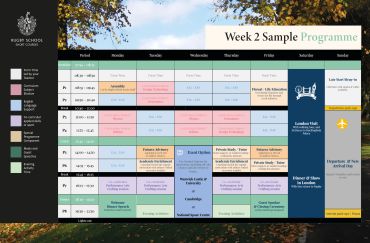 Rugby School Short Courses