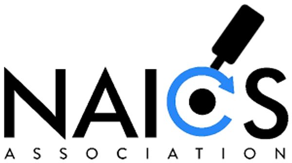 Logo of NAICS Association with a magnifying glass on letter C.