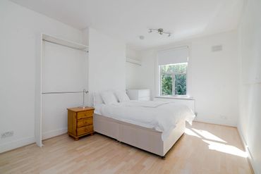 Typical bedroom in GW Student Rental house