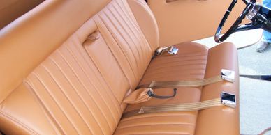 Euro Leather custom Hot Rod Upholstery 