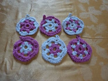 crochet critters; crochet ornaments