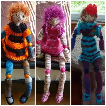 crochet critter; FLOOZIES; Crochet doll;