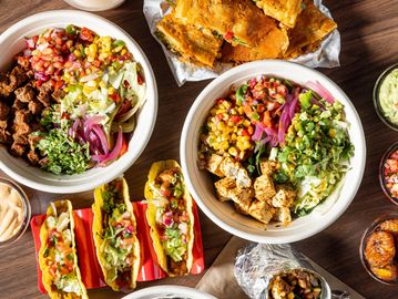 Food from Amigos in Easton, PA
