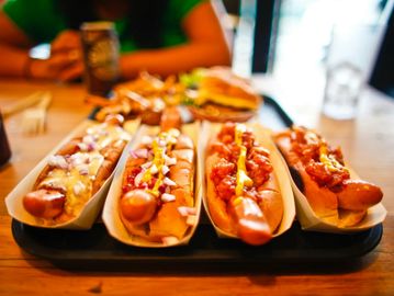 Hot dogs in Easton, PA