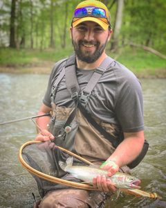 All smiles when you are hooking into these beautiful steelhead during there Fall and Spring runs.
