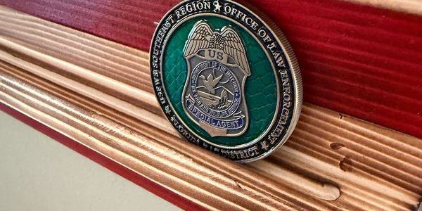 Challenge coin tray - great gift