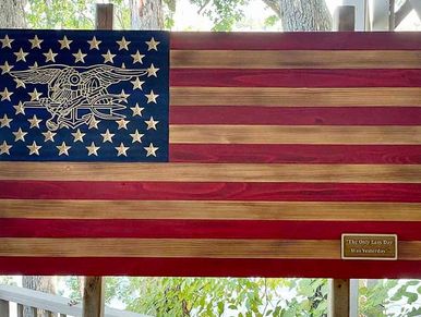Navy SEAL Trident flag