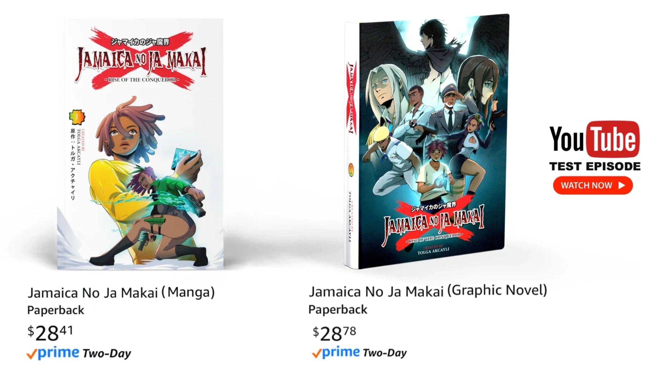 Jamaican Anime "Jamaica No Duppy" Manga short film development, Final Cut Pro X edit.