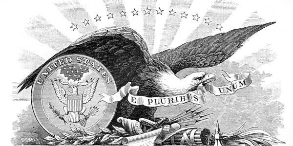 E Pluribus Unum Eagle