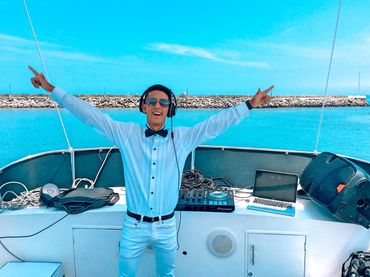 DJ Marcx on Yatch