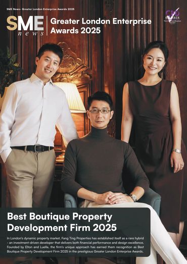 SME news - Greater London Enterprise Awards 2025 Magazine Cover