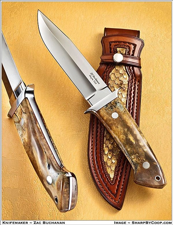Wilderness with Mammoth Ivory - sheath by Paul Long