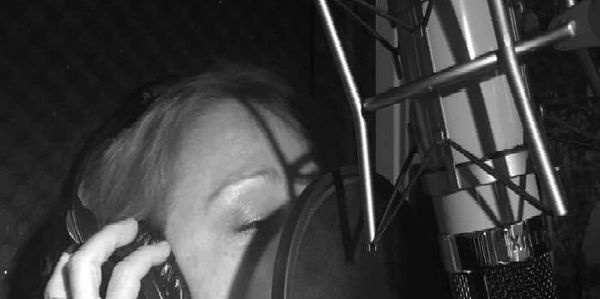 Mary King vocal recording session at Stoneman Studios in Milpitas