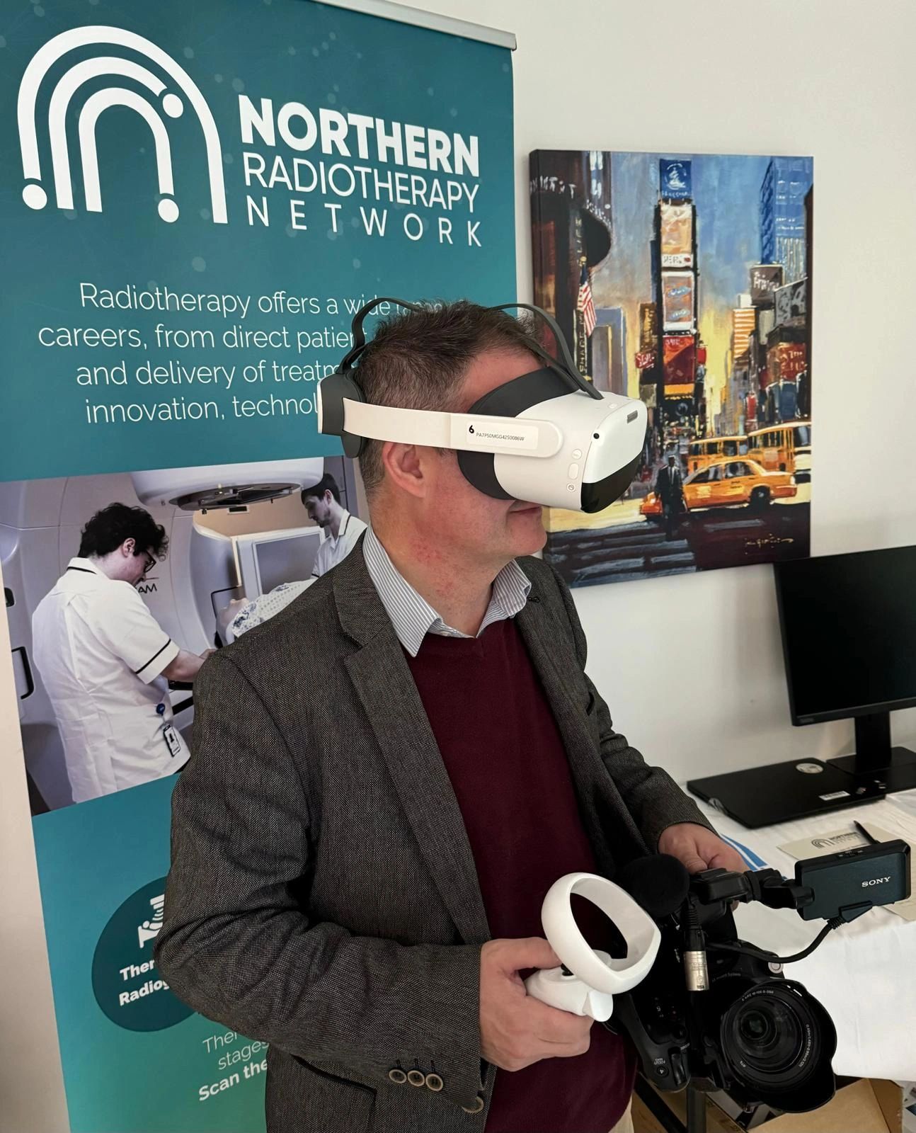 Testing the radiotherapy VR experience