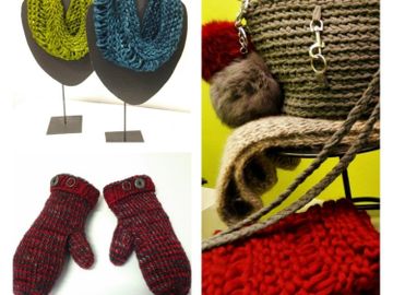 handmade knit accessories