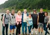 Tom & Sandy with Mark DeBruyckere's family at the Oregon coast 2015