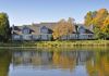 View from the lake of the back of our Wayzata MN townhome.