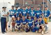 Tom's Army softball team winning the post tournament 1984