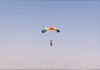 Tom DeBruyckere sky diving 1995