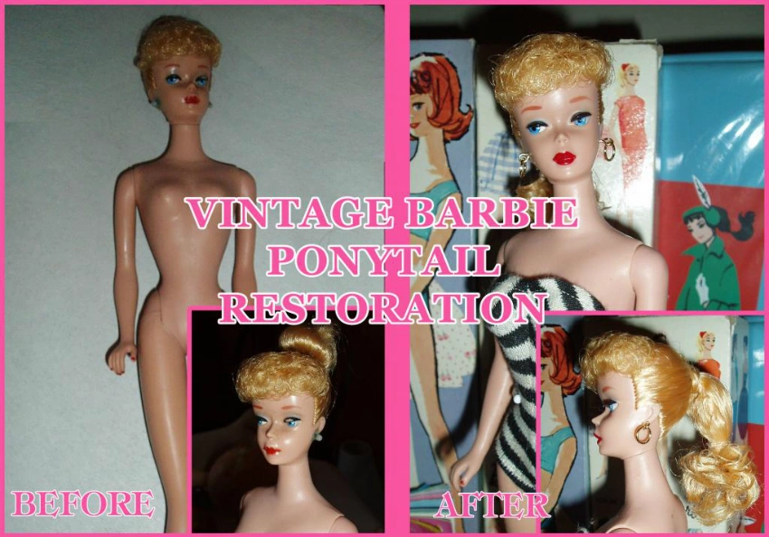 Vintage 1960 Barbie, My vintage Barbie that has been restor…