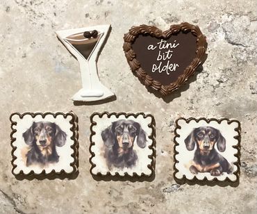 Chocolate tinis and weenies Birthday