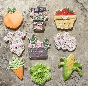 Locally grown baby shower