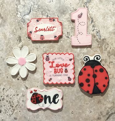 Love/Lady Bug first birthday