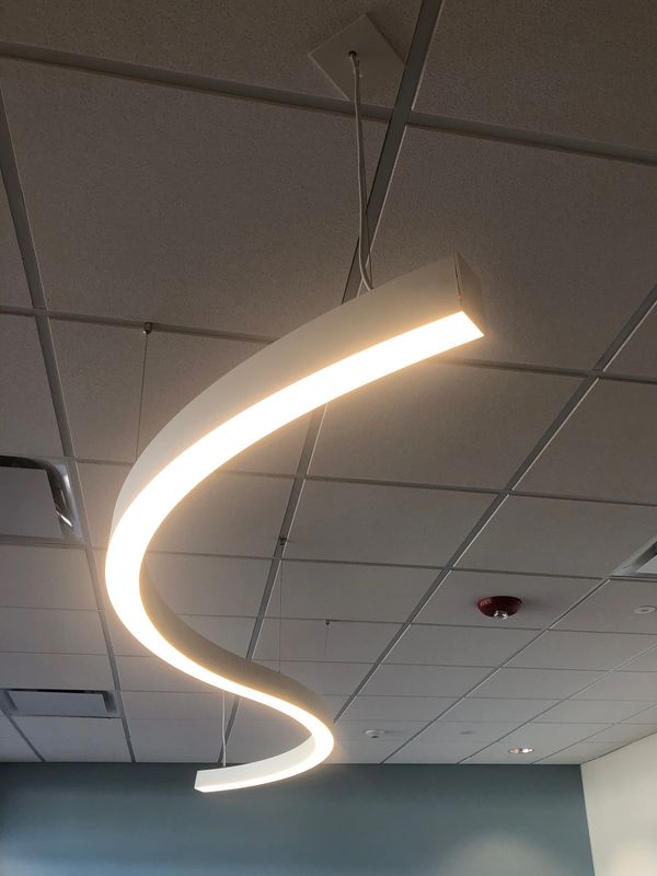 Decorative office light fixture