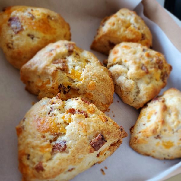 Bacon and Cheddar Scones