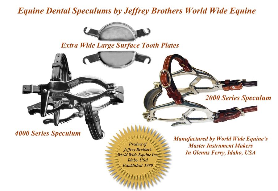 Equine Dental Speculums by World Wide Equine